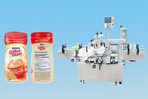 Automatic Twin Side Labeling Machine